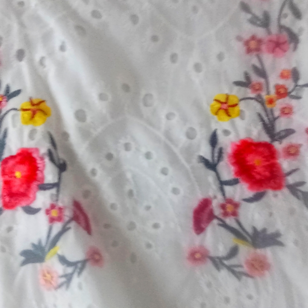 SheIn embroidered shirt